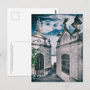 Graven op een katholieke begraafplaats in Crato, P Briefkaart