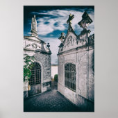 Graven op een katholieke begraafplaats in Crato, P Poster (Voorkant)