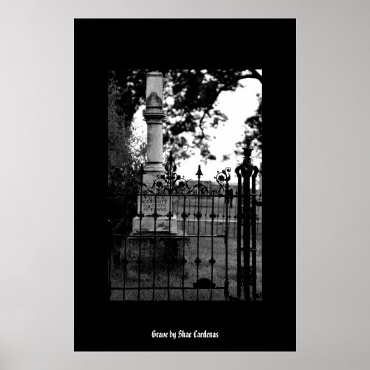 GRAVEN POSTER (Voorkant)