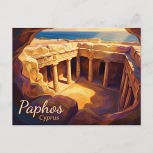 Graven van de Koningen Cyprus Briefkaart