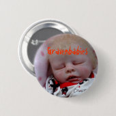 GravenBaby Horror pop Ronde Button 5,7 Cm (Voorkant /achterkant)