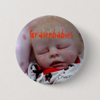 GravenBaby Horror pop Ronde Button 5,7 Cm
