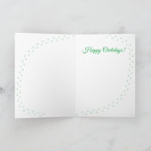 Gravende uil Feestdagen Kaart (Binnen)