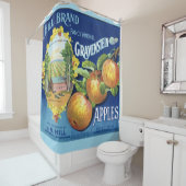 Gravenstein Apple Shower Curtain Douchegordijn (In situ)