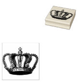 Graveren kroon rubberstempel (Gestempeld)
