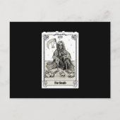 gravering van de dood XIII Briefkaart (Voorkant)