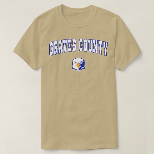 Graves County High School Eagles T-shirt (Design voorkant)