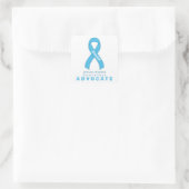 Graves Disease Advocate White Square Sticker (Tas)