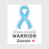 Graves Disease Vinyl Sticker (Vel)