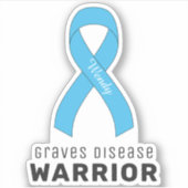 Graves Disease Vinyl Sticker (Voorkant)