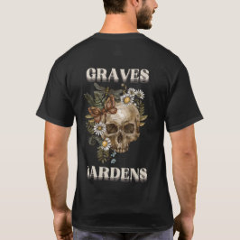 Graves Gardens Aesthetische Dark Retro Rock Mannen T-shirt