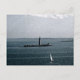 Graves Light in Boston Harbour Briefkaart