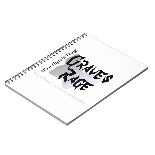 Graves Rage - Het is een Thyroid Ding! Journal Notitieboek (Linkerzijde)