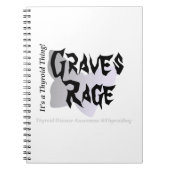 Graves Rage - Het is een Thyroid Ding! Journal Notitieboek (Voorkant)