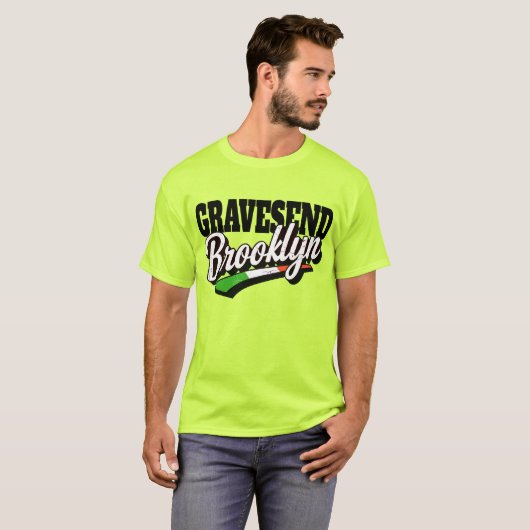 Gravesend Brooklyn  T-shirt (Voorkant volledig)