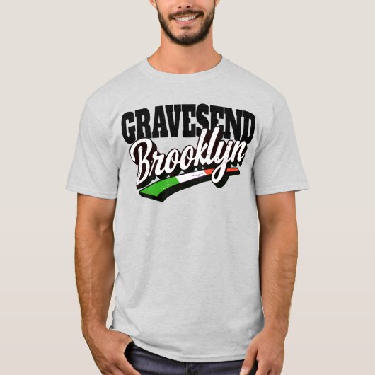 Gravesend Brooklyn T-shirt (Voorkant)