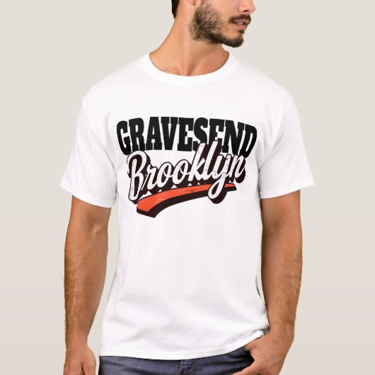 Gravesend Brooklyn  T-shirt (Voorkant)