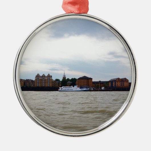 Gravesend in Kent. Metalen Ornament (Voorkant)
