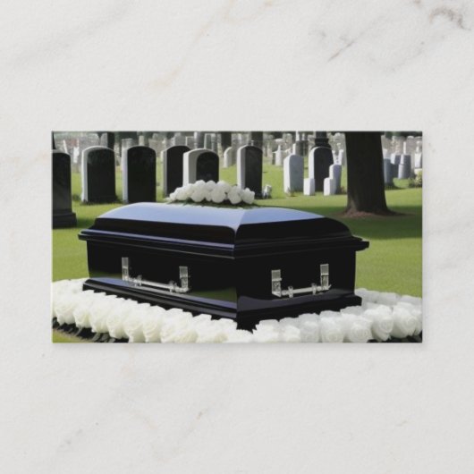 Graveside Service Uitvaart Home Director Visitekaartje (Voorkant)