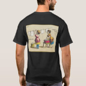  graveslauwzetmeel t-shirt (Achterkant)