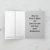 Gravestone Bladwijzer Card Kaart (Binnen)