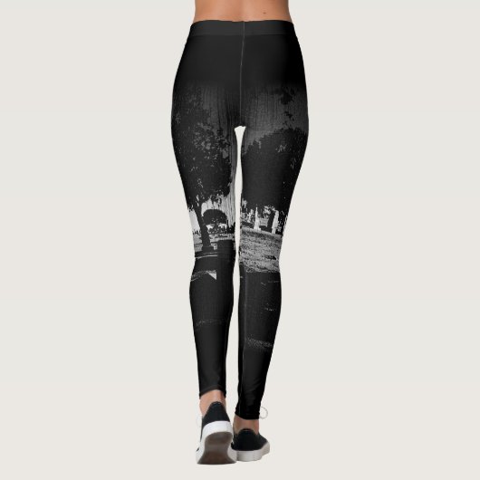 Graveyard Art Leggings (Achterkant)