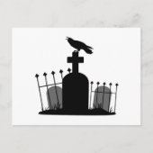 Graveyard Crow Briefkaart (Voorkant)