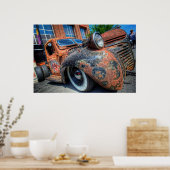 Graveyard Customs Rat Dodge Poster (Keuken)