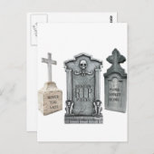 GRAVEYARD EPITAPHS FUNNY TOMBSTONE PRINT BRIEFKAART (Voorkant / Achterkant)