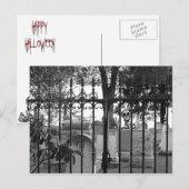 Graveyard Greetings. - BRIEFKAART 3 (Voorkant / Achterkant)