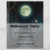 Graveyard Halloween party Flyer (Voorkant)