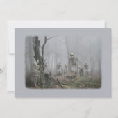 Graveyard Haunting Invitation Kaart (Voorkant)