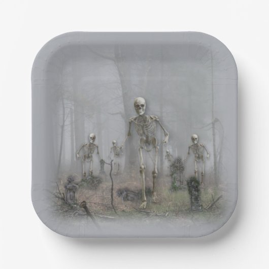 Graveyard Haunting Paper Bord (Voorkant)