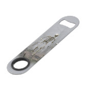 Graveyard Haunting Stainless Steel Bottle Opener Speed Flessenopener (Voorkant Gekanteld)