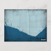 Graveyard met Skulls en Ravens Briefkaart (Achterkant)