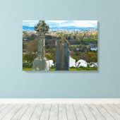 Graveyard Old Kilcullen Canvas Afdruk (Insitu (Houten vloer))