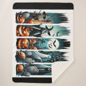 Graveyard Parade - Een nacht van schaduwen Sherpa Deken (Voorkant)