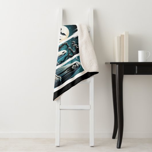 Graveyard Parade - Een nacht van schaduwen Sherpa Deken (In situ)