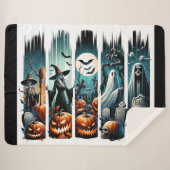 Graveyard Parade - Een nacht van schaduwen Sherpa Deken (Voorkant (horizontaal))