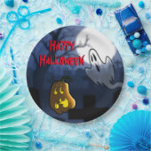 Graveyard Scare Halloween/Birthday Paper Bord (Feest)