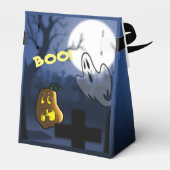 Graveyard Scare Halloween Favor Box Bedankdoosjes (Achterkant)