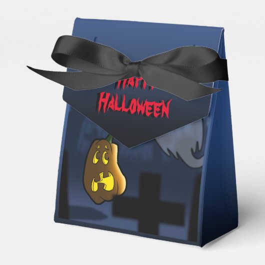 Graveyard Scare Halloween Favor Box Bedankdoosjes (Voorkant Zijde)