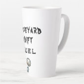 Graveyard Shift Fuel White Halloween Latte Mok (Rechterhoek)