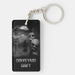 Graveyard Shift - Gothic Graveyard Sleutelhanger