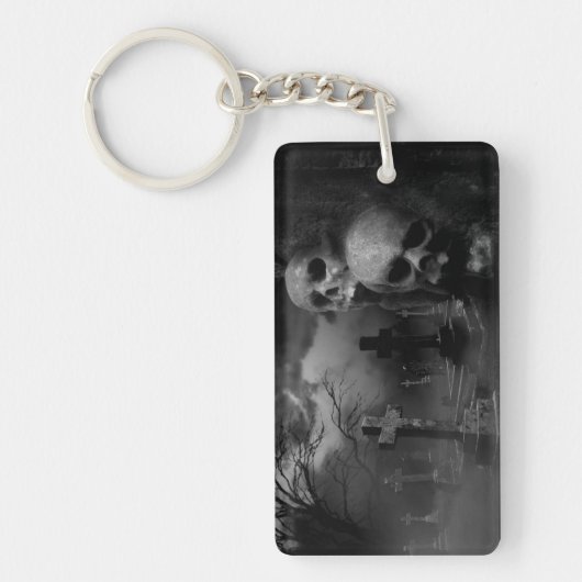 Graveyard Shift - Gothic Graveyard Sleutelhanger (Voorkant)