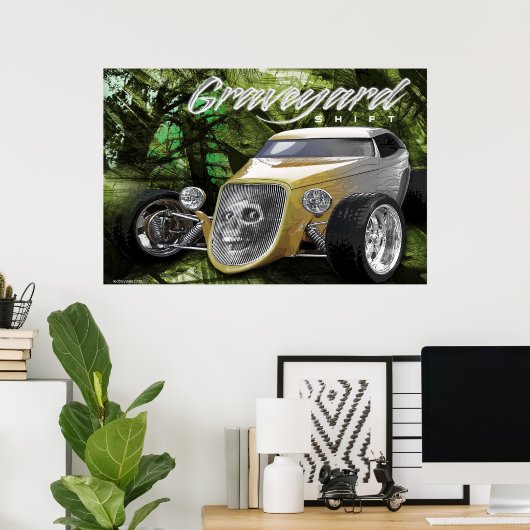 Graveyard Shift-Poster Poster (Thuiskantoor)