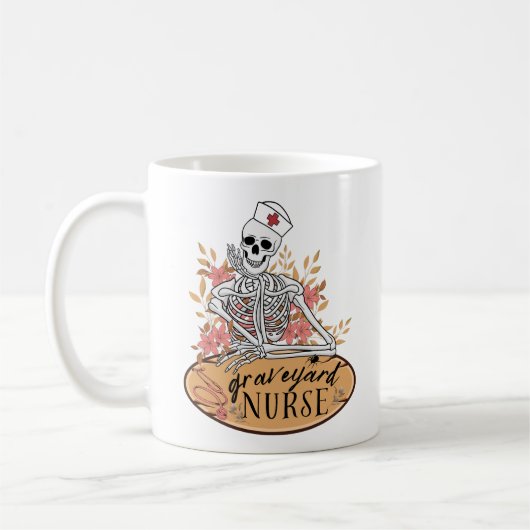 Graveyard Shift Skeleton Nurse Mok (Links)