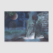 Graveyard skelet tissuepapier (Voorkant)