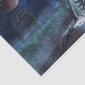 Graveyard skelet tissuepapier (Detail)