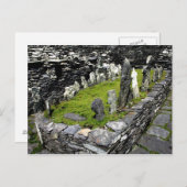 Graveyard Skellig Island Briefkaart (Voorkant / Achterkant)